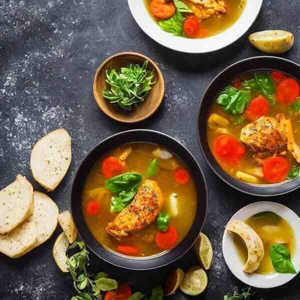 Итальянский куриный суп